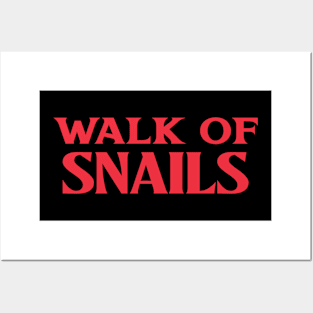 Walk of Snails Collective Animal Nouns Posters and Art